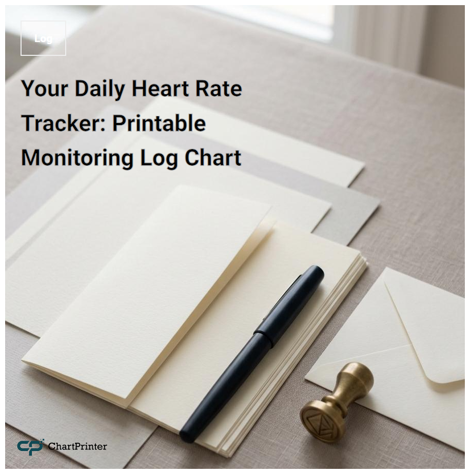 Your Daily Heart Rate Tracker: Printable Monitoring Log Chart