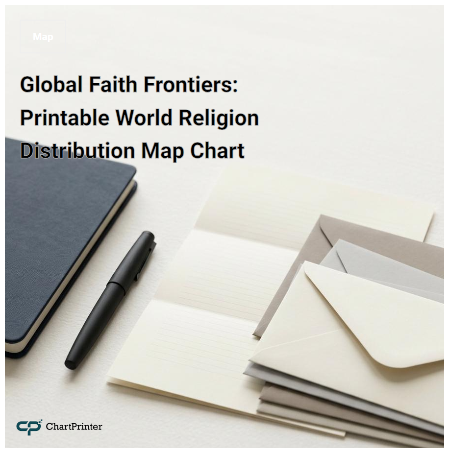Global Faith Frontiers: Printable World Religion Distribution Map Chart