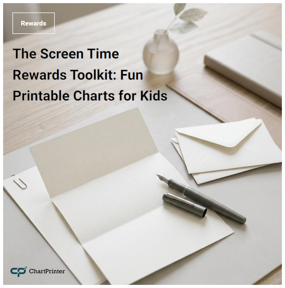 The Screen Time Rewards Toolkit: Fun Printable Charts for Kids