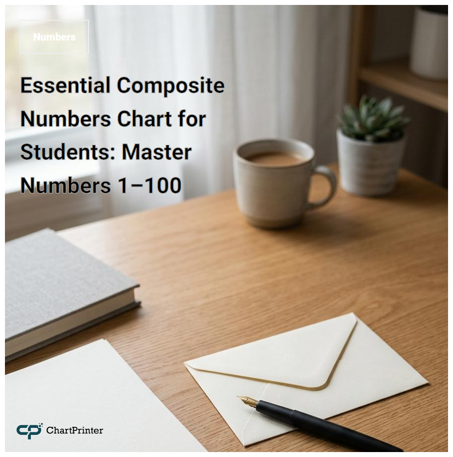 Essential Composite Numbers Chart for Students: Master Numbers 1–100
