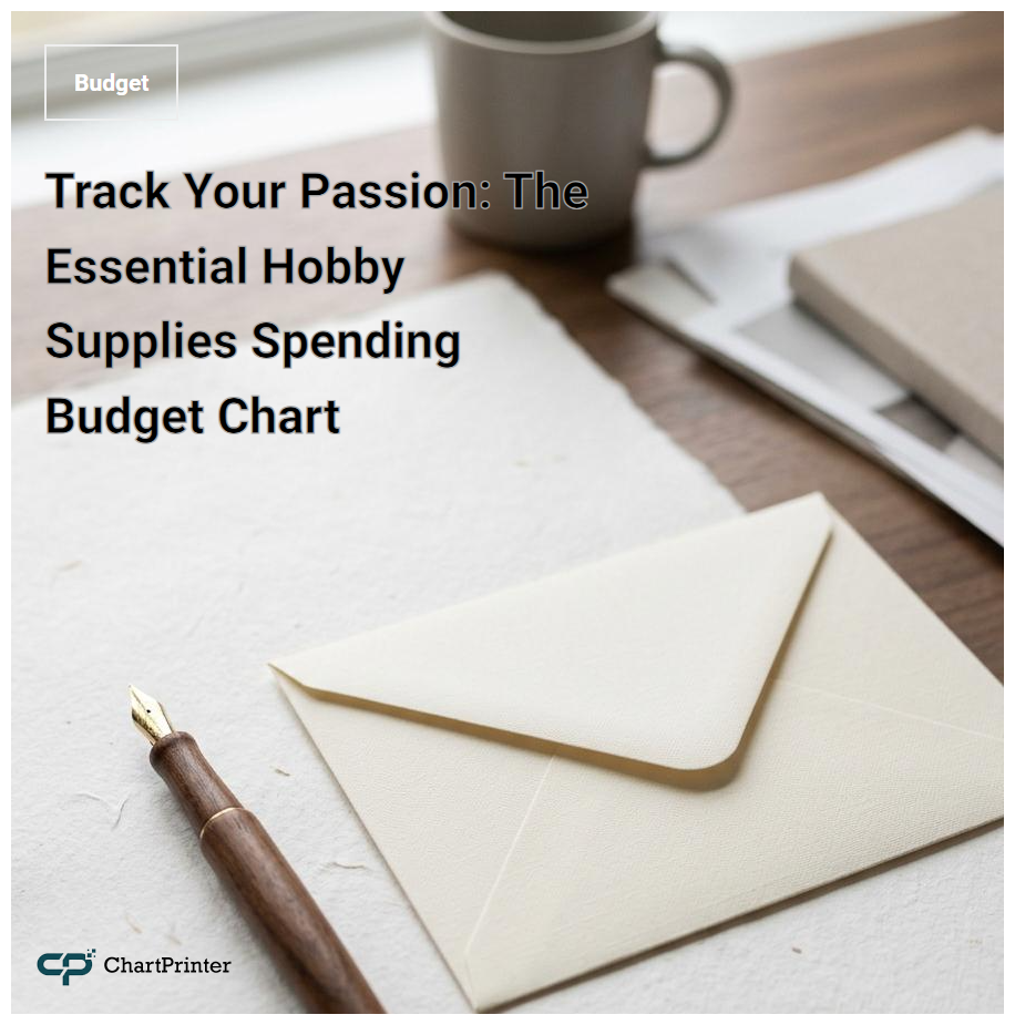 Track Your Passion: The Essential Hobby Supplies Spending Budget Chart
