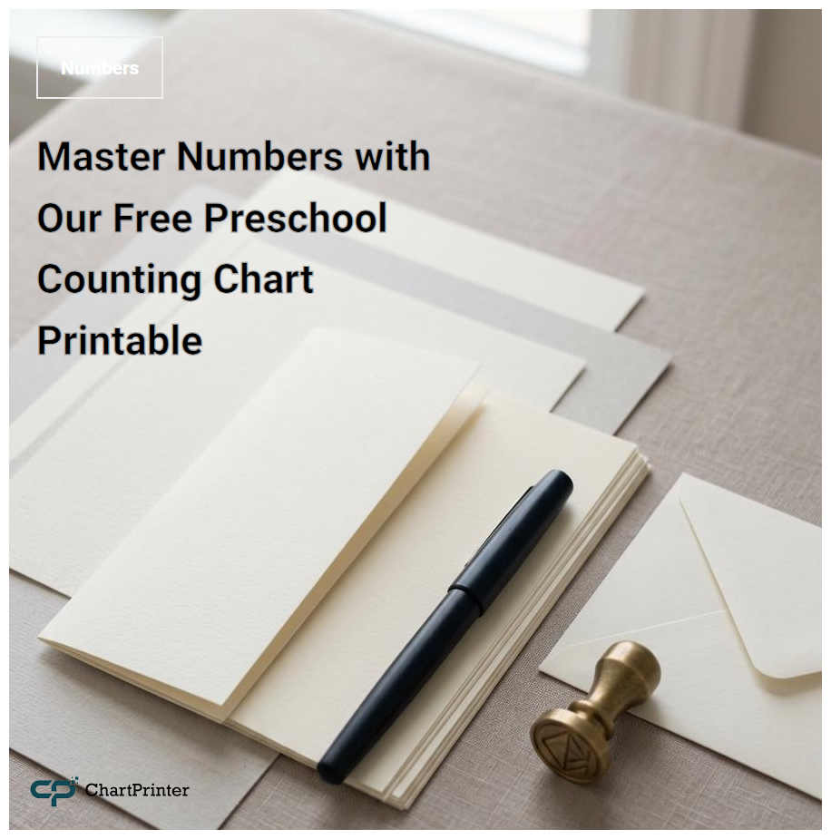 Master Numbers with Our Free Preschool Counting Chart Printable