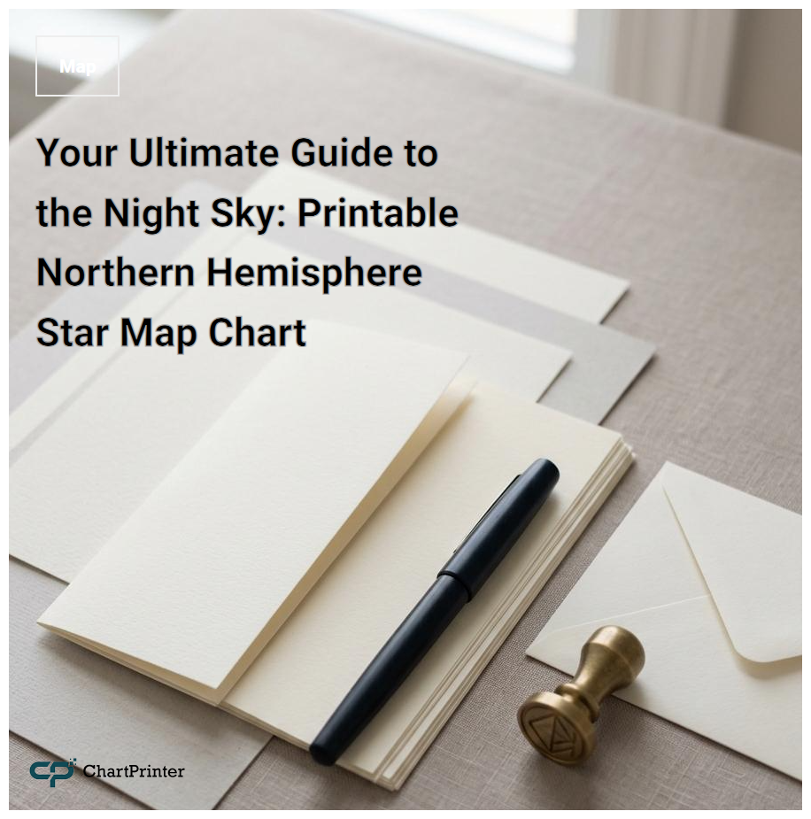 Your Ultimate Guide to the Night Sky: Printable Northern Hemisphere Star Map Chart