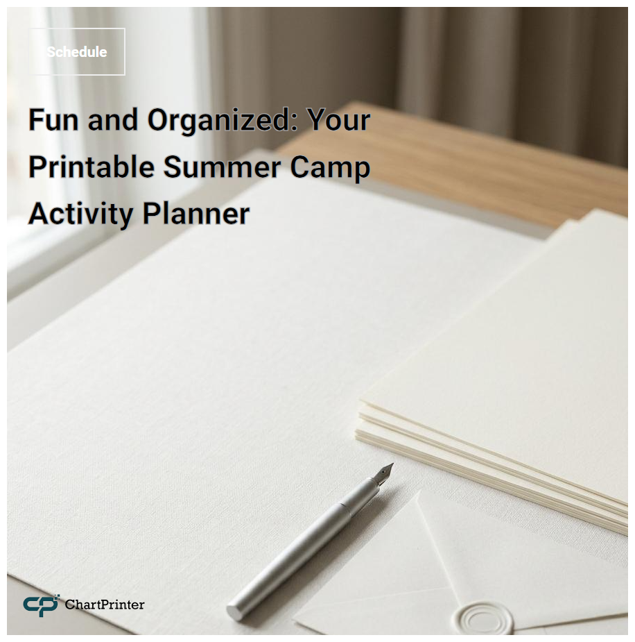Fun and Organized: Your Printable Summer Camp Activity Planner
