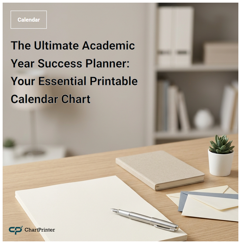 The Ultimate Academic Year Success Planner: Your Essential Printable Calendar Chart