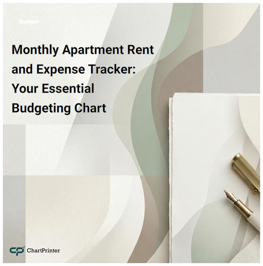 Monthly Apartment Rent and Expense Tracker: Your Essential Budgeting Chart