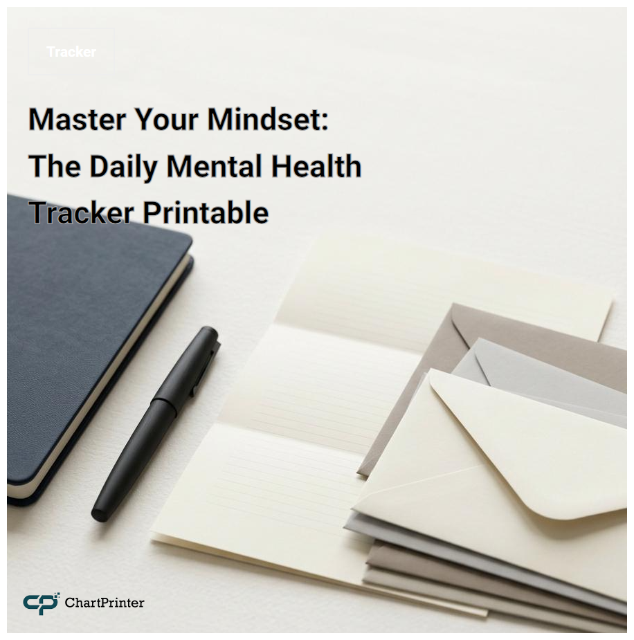 Master Your Mindset: The Daily Mental Health Tracker Printable