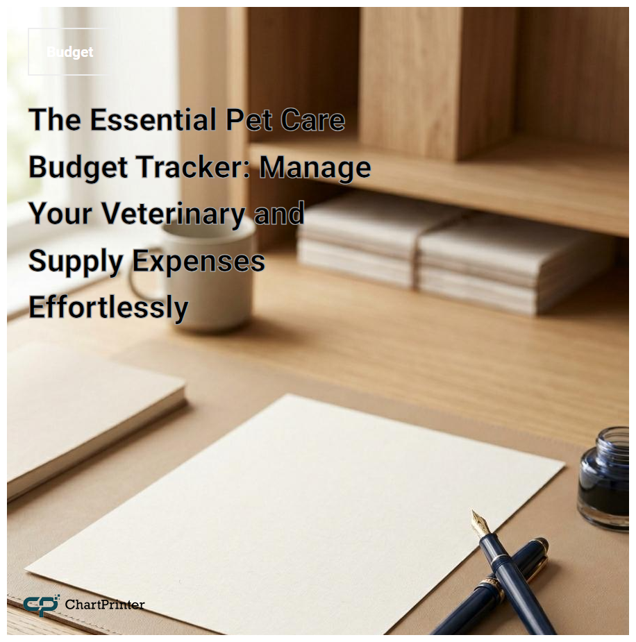 The Essential Pet Care Budget Tracker: Manage Your Veterinary and Supply Expenses Effortlessly
