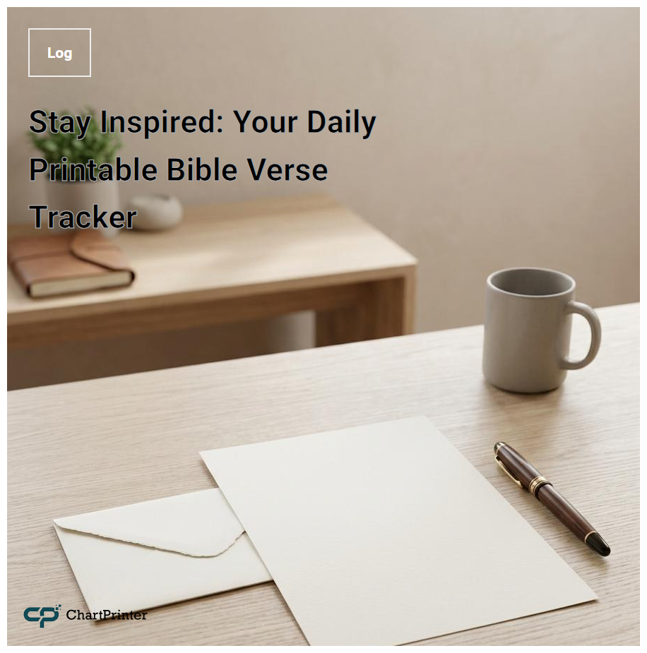 Stay Inspired: Your Daily Printable Bible Verse Tracker