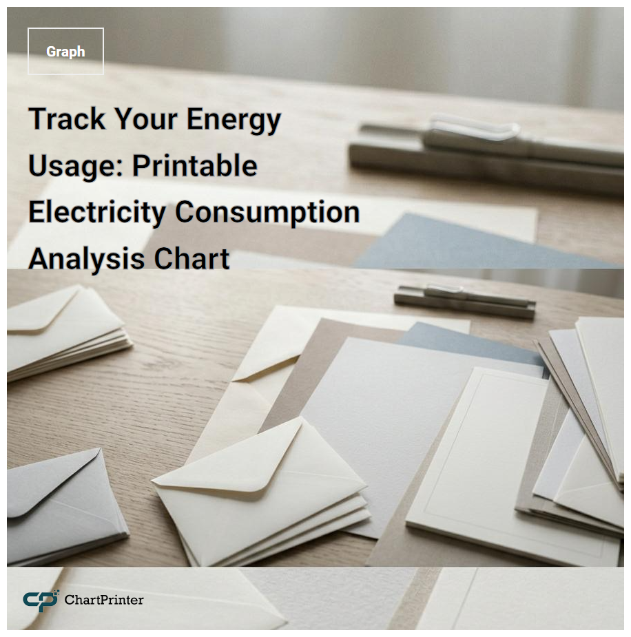 Track Your Energy Usage: Printable Electricity Consumption Analysis Chart