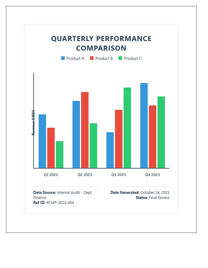 Printable Multiple Bar Graph Comparison Chart