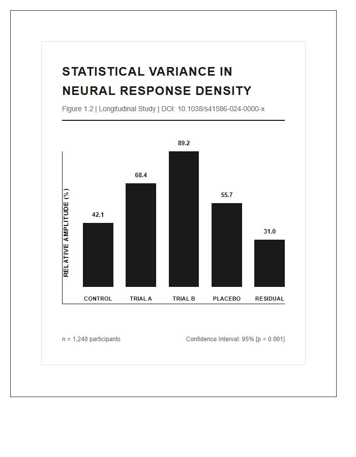 Printable Academic Research Data Visualization Chart