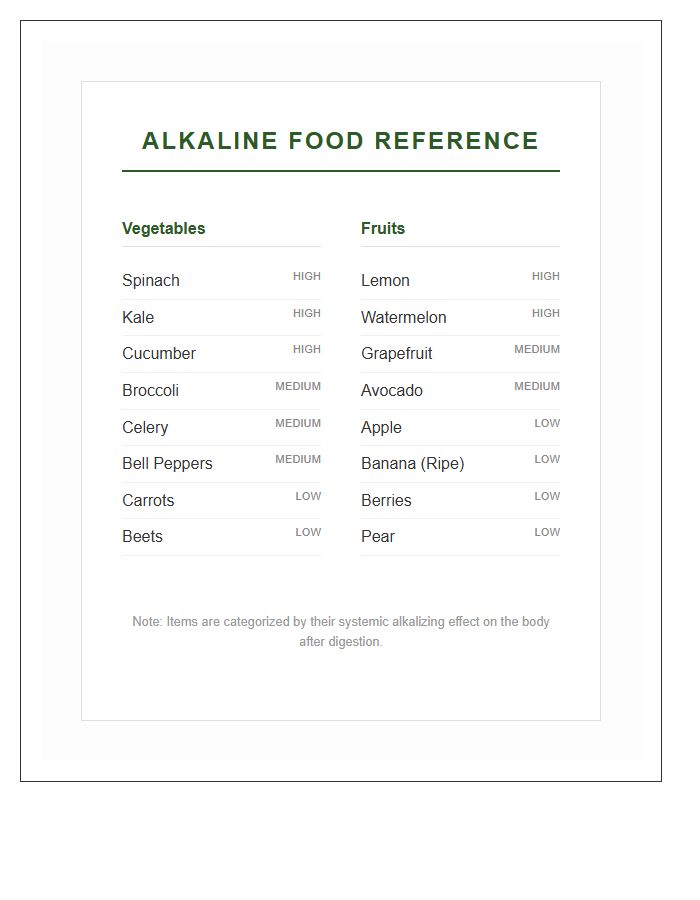 Ph Balance Chart.pdf The Ultimate Printable Alkaline Food Reference Guide: Your Daily pH ...