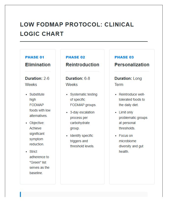Printable Detailed Low Fodmap Diet Phase Logic Chart
